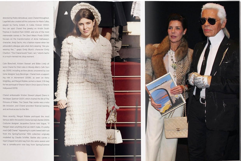 CHANEL 05A Ivory Wool Tweed Jacket Skirt Suit 38 シャネル モナコ王妃 アイボリー ウール ツイード ジャケット スカート スーツ 即発