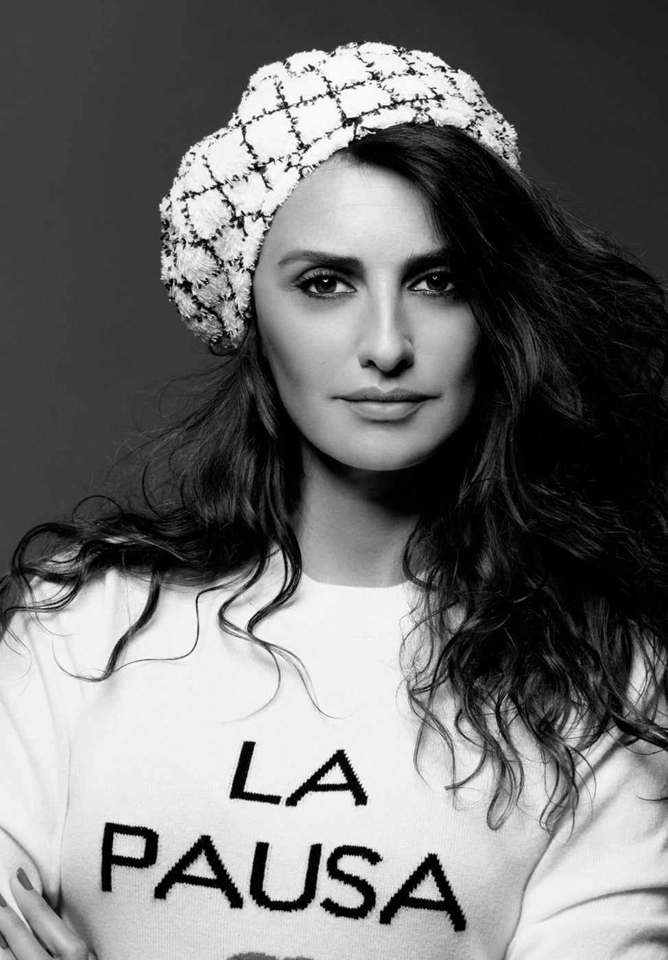 CHANEL LA PAUSA ニット 38 アイボリー