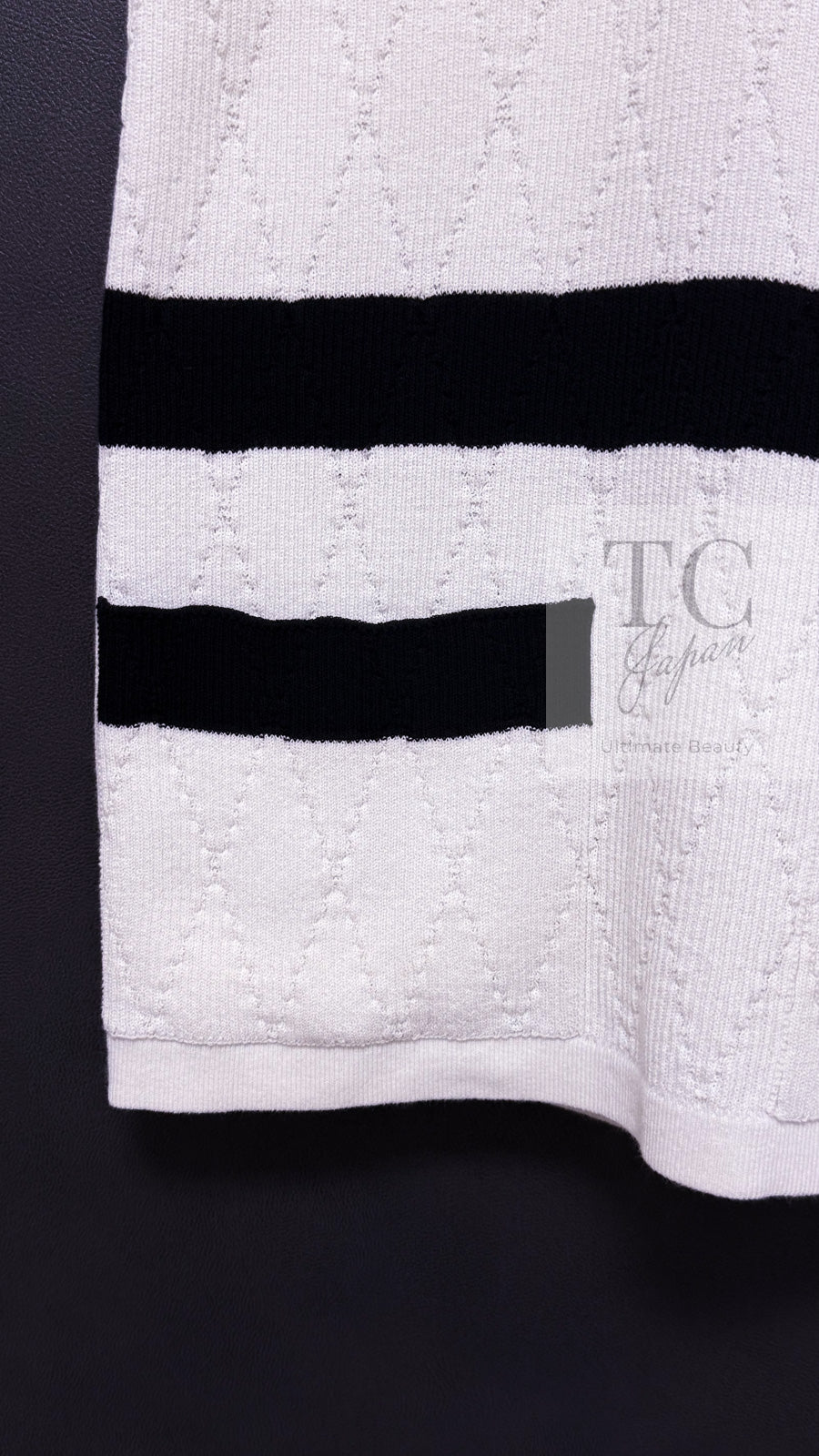 CHANELシャネル 半袖トップスCCマーク白38 CHANELシャネル 半袖トップスCCマーク白38