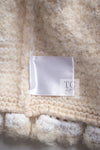 CHANEL 06A Ivory Creme Cashmere Mohair Cape Cardigan 38 42 44 46 48 50 シャネル カシミア モヘア アイボリー クリーム ポンチョ ケープ カーディガン 即発