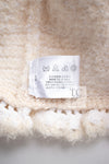 CHANEL 06A Ivory Creme Cashmere Mohair Cape Cardigan 38 42 44 46 48 50 シャネル カシミア モヘア アイボリー クリーム ポンチョ ケープ カーディガン 即発