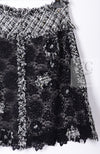 CHANEL 04S Camellia Black Lace Cardigan Jacket Skirt Set up 38 シャネル カメリア ブラック レース カーディガン ジャケット スカート セットアップ 即発