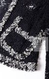 CHANEL 04S Camellia Black Lace Cardigan Jacket Skirt Set up 38 シャネル カメリア ブラック レース カーディガン ジャケット スカート セットアップ 即発