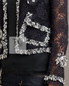CHANEL 04S Camellia Black Lace Cardigan Jacket Skirt Set up 38 シャネル カメリア ブラック レース カーディガン ジャケット スカート セットアップ 即発