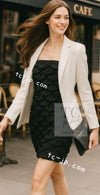 CHANEL 09C Black Sleeveless Camelia Dress 36 シャネル カメリア ブラック ワンピース 即発