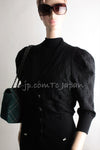 CHANEL 13C Black CC Buttons Cotton Knit Cardigan 36 38 シャネル ブラック ココボタン コットン ニット カーディガン 即発