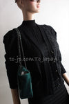 CHANEL 13C Black CC Buttons Cotton Knit Cardigan 36 38 シャネル ブラック ココボタン コットン ニット カーディガン 即発