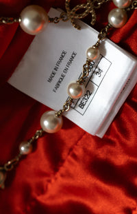 CHANEL 19A Coral Red Zipper Wool Tweed Coat Jacket 36 38 42 シャネル コーラル レッド ジッパー ウール ツイード コート ジャケット 即発