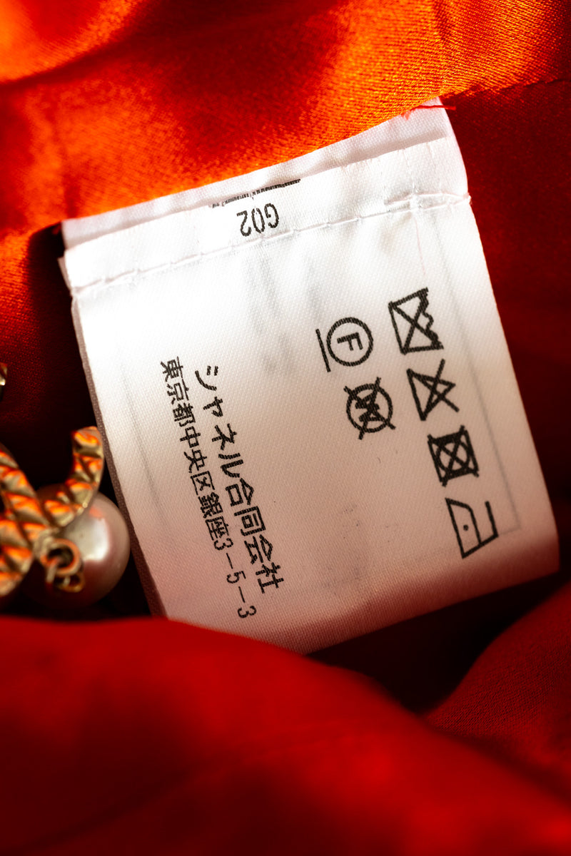 CHANEL 19A Coral Red Zipper Wool Tweed Coat Jacket 36 38 42 シャネル コーラル レッド ジッパー ウール ツイード コート ジャケット 即発