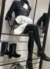 CHANEL 18PA Black Metallic Wool Thick Soft Jacket 40 シャネル ブラック メタリック 肉厚 ふんわり ウール ジャケット コート 即発
