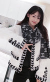 CHANEL 20B Ivory White Ecru Black Braided Trim Collarless Tweed Jacket 34 シャネル アイボリー ホワイト ブラック ブレード トリム ノーカラー ツイード ジャケット 即発