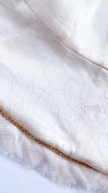 CHANEL 04C Ivory Cotton Frill Jacket 36 シャネル アイボリー・コットン・フリル・ジャケット 即発
