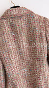 CHANEL 04A Beige Multi Color Lesage Jacket Cashmere Lining Skirt Suit Tops 38 40 シャネル ベージュ・マルチカラー・ルサージュ・ジャケット・スカート・スーツ・トップス 即発 - TC JAPAN