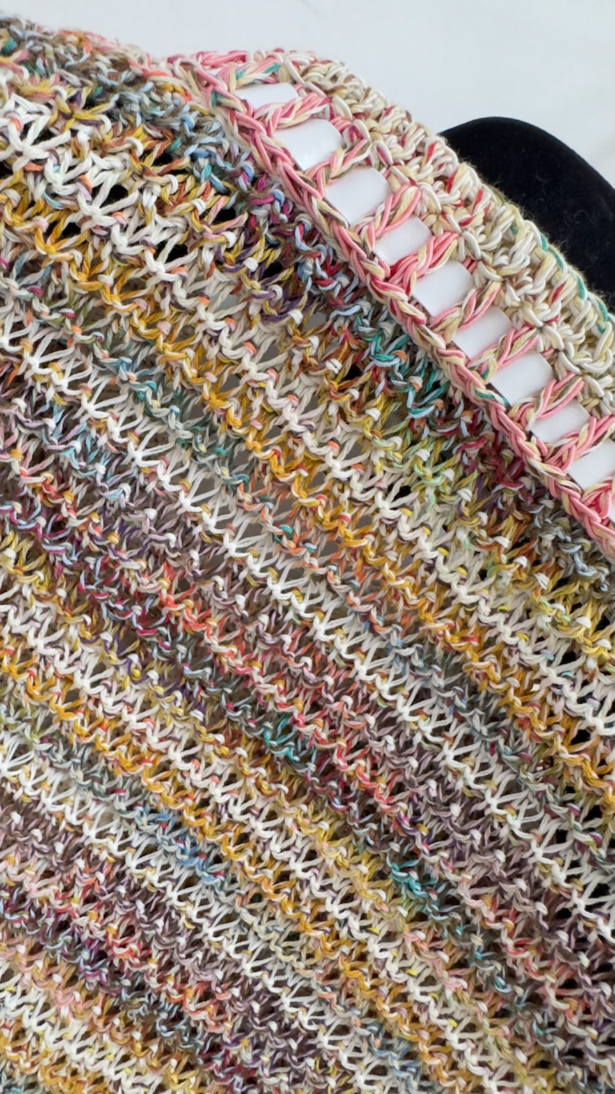 CHANEL 17C Creme Marigold Multi Cotton Cardigan 34 36 シャネル クリーム マリゴールド コットン ストレッチ テープ トリム カーディガン 即発