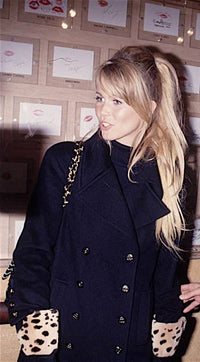 CHANEL 93A Vintage Black Double Cashmere Wool Jacket Coat 38 40 42 | UK