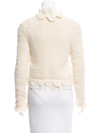 CHANEL 02A Beige Black Sleeveless Wool Knit Tops Sweater 38 シャネル ベージュ ブラック ノースリーブ ウール ニット トップス セーター 即発