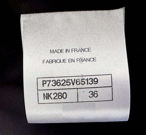 Authentic CHANEL 22A label