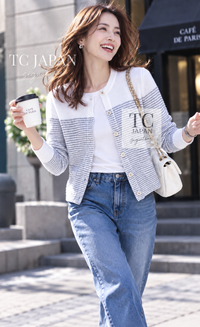 シャネル カーディガン CHANEL ホワイト シルバー CC ロゴ ボタン ニット ココビーチ ココ マーク 34
