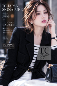 シャネル ジャケット CHANEL ブラック ベルト ウール ツイード ジャケット 36
