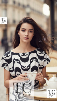 CHANEL Cotton Dress Women シャネル コットン ワンピース レディース