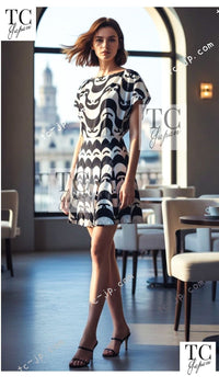 CHANEL Cotton Dress Women シャネル コットン ワンピース レディース