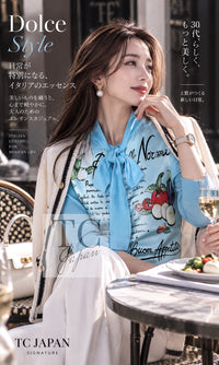 ドルチェ アンド ガッバーナ カーディガン DOLCE & GABBANA パスタ ニット シルク 36 38