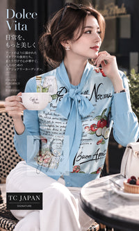 ドルチェ アンド ガッバーナ カーディガン DOLCE & GABBANA パスタ ニット シルク 36 38