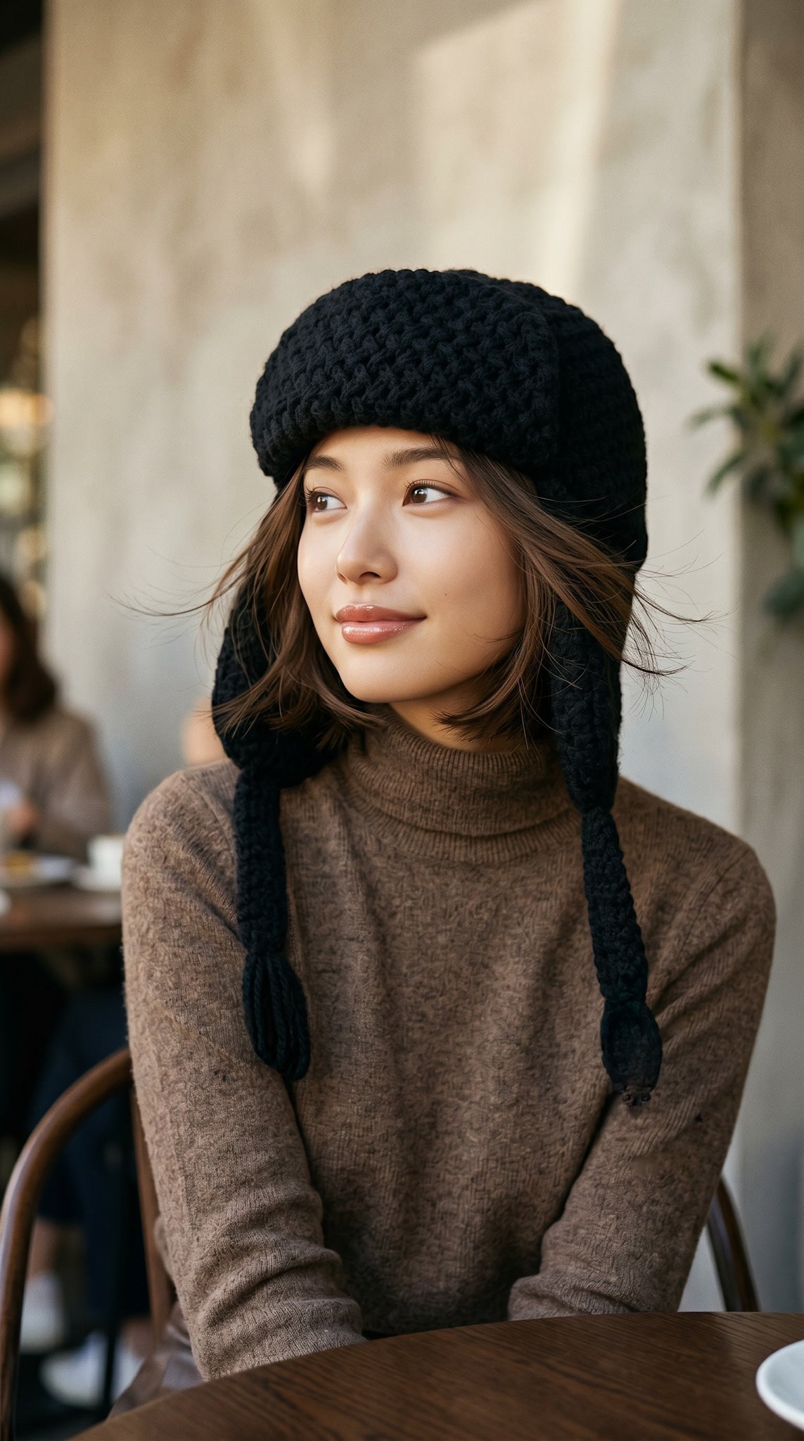 CHANEL black knit CC logo women's item / シャネル レディース ブラック ニット CCロゴ 商品