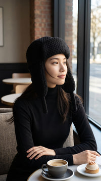CHANEL black knit CC logo women's item / シャネル レディース ブラック ニット CCロゴ 商品