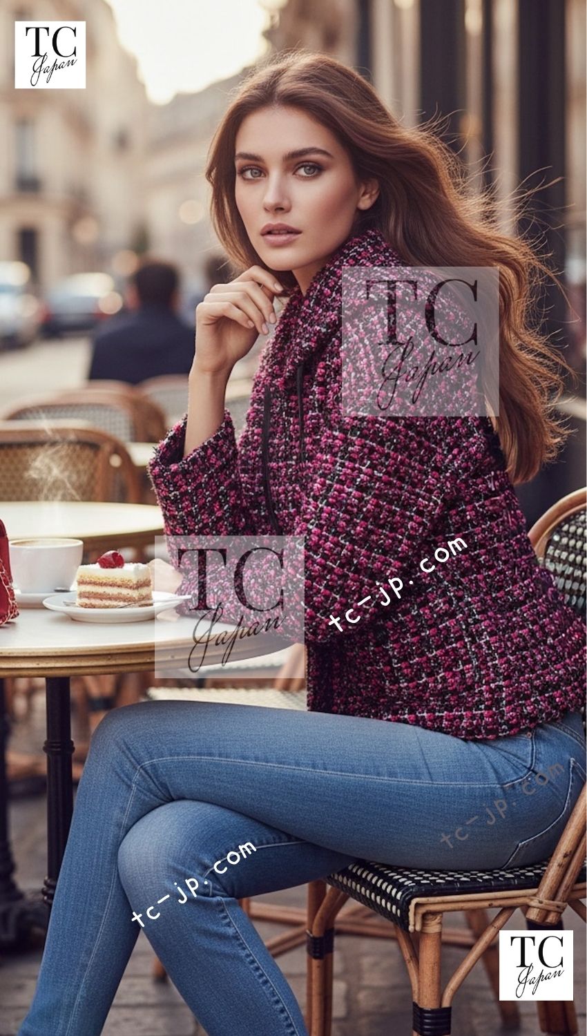 CHANEL 13A Lesage Pink Black Multi Jacket Coat 34 36 38 40 シャネル ルサージュ ピンク ブラック マルチカラー ツイード ジャケット コート 即発 - TC JAPAN