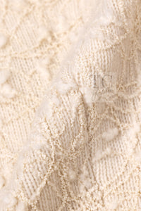CHANEL 94A Vintage Rare Collectible Creme Ivory Black Trim Jacket 34 36 シャネル ヴィンテージ スーパーモデル ブークレ クリーム アイボリー ブラック トリム ジャケット 即発