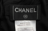 CHANEL 02A Black Lesage Sequin Cotton Wool Skirt 34 40 シャネル ブラック ルサージュ スパンコール コットン ウール スカート 即発