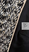 CHANEL 12PF Brown Black Metallic Tweed Jacket Skirt 36 シャネル ブラウン ブラック メタリック ツイード ジャケット スカート 即発