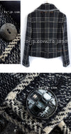 CHANEL 22PF Gray Check Camel Hair Wool Jacket Coat 36 38 40 シャネル グレー チェック キャメルヘアー ウール ジャケット コート 即発