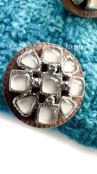 CHANEL 19A Blue Riders Wool Tweed Jacket 36 38 40 シャネル ブルー ライダース ウール ツイード ジャケット 即発