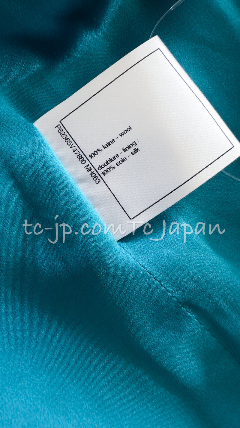 CHANEL 19A Blue Riders Wool Tweed Jacket 36 38 40 シャネル ブルー ライダース ウール ツイード ジャケット 即発