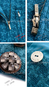 CHANEL 19A Blue Riders Wool Tweed Jacket 36 38 40 シャネル ブルー ライダース ウール ツイード ジャケット 即発