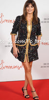 CHANEL 22S Black Sequined Gold Trim Tweed Jacket 36 38 シャネル ブラック スパンコール ゴールド トリム ジャケット 即発