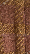CHANEL 96A Vintage Brown Olive Beige Gold Gripox Button Tweed Jacket Dress Setup 34 38 シャネル ヴィンテージ ブラウン オリーブ ベージュ ゴールド襟 グリポワ宝石ボタン ジャケット ワンピース セットアップ 即発