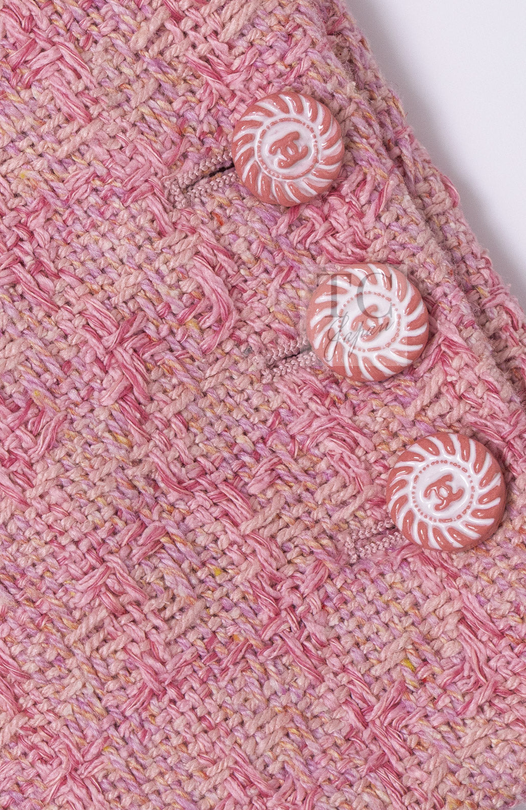 CHANEL 19C Pink La Pausa Silk Blazer Jacket 38 シャネル ピンク ラ パウザ シルク ブレザー ジャケット