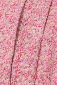 CHANEL 19C Pink La Pausa Silk Blazer Jacket 38 シャネル ピンク ラ パウザ シルク ブレザー ジャケット
