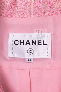 CHANEL 19C Pink La Pausa Silk Blazer Jacket 38 シャネル ピンク ラ パウザ シルク ブレザー ジャケット - TC JAPAN