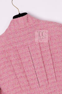 CHANEL 19C Pink La Pausa Silk Blazer Jacket 38 シャネル ピンク ラ パウザ シルク ブレザー ジャケット