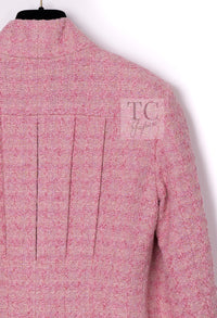 CHANEL 19C Pink La Pausa Silk Blazer Jacket 38 シャネル ピンク ラ パウザ シルク ブレザー ジャケット - TC JAPAN