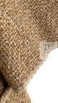 CHANEL 13C Gold Silk Blend Lesage Tweed Jacket 40 シャネル ゴールド ルサージュ ツイード ジャケット 即発