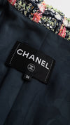 CHANEL 20C Green Orange Navy Mix Sequin Embellishments Tweed Jacket 38 シャネル グリーンオレンジ ネイビーミックスカラー スパンコール ツイード  ジャケット 即発