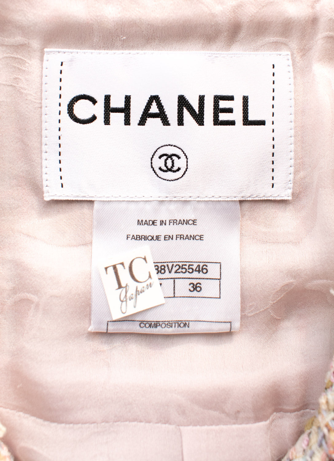 CHANEL 13C Rose Garden Multicolor Lesage Tweed Jacket 34 36 | TW