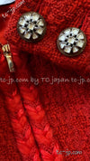 CHANEL 19A Coral Red Zipper Wool Tweed Coat Jacket 36 38 42 シャネル コーラル レッド ジッパー ウール ツイード コート ジャケット 即発