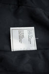 CHANEL 02A Charcoal Gray Brown Black Lambskin Leather Rabbit Fur Jacket 34 シャネル チャコールグレー ラムスキン レザー ラビットファー チャコールグレー ブラウン ブラック ジャケット 即発