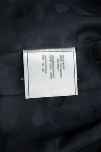 CHANEL 02A Charcoal Gray Brown Black Lambskin Leather Rabbit Fur Jacket 34 シャネル チャコールグレー ラムスキン レザー ラビットファー チャコールグレー ブラウン ブラック ジャケット 即発